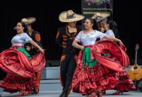 Traditional Mexican Folk Dancers 